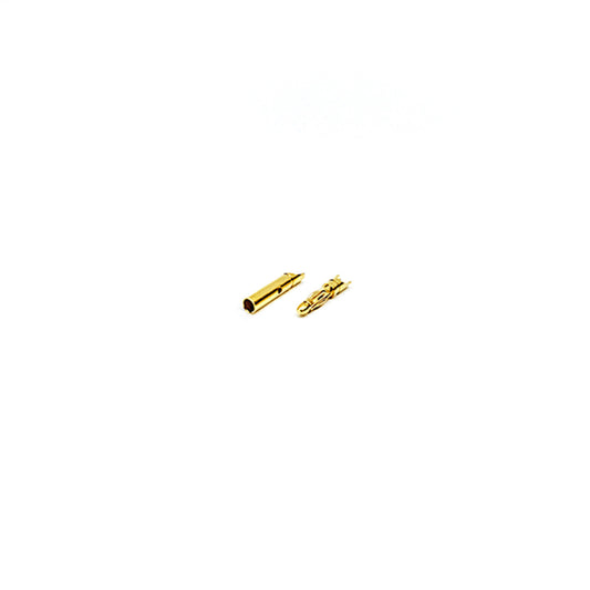 2mm Bullet 1 Male & 1 Female (short)